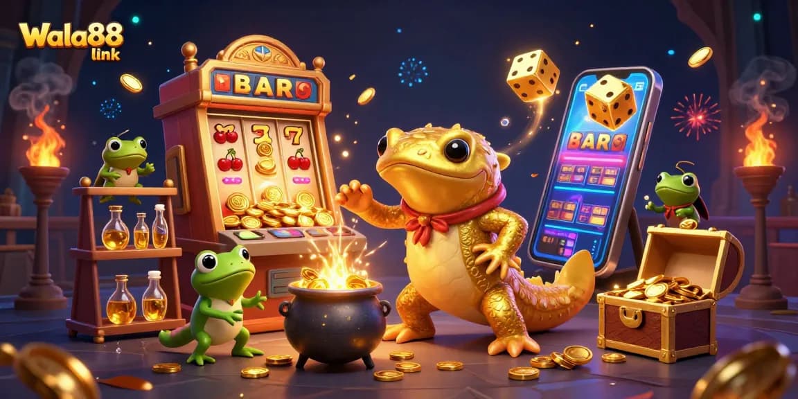 Experience thrilling gameplay with Wala88 link and vibrant casino elements bursting with excitement!