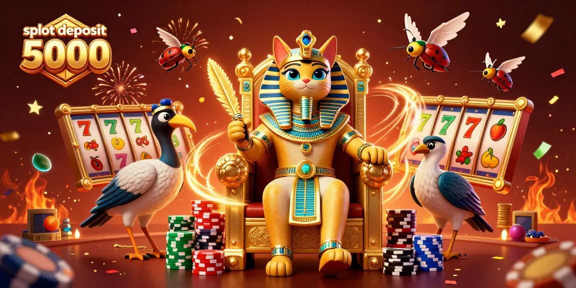 Spin the reels of slot deposit 5000 at this vibrant online casino filled with jackpot excitement