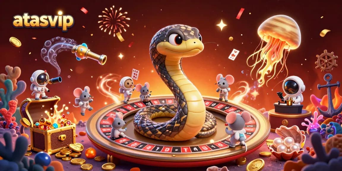 Playing with excitement at atasvip casino, where astronauts place bets on a cosmic roulette!