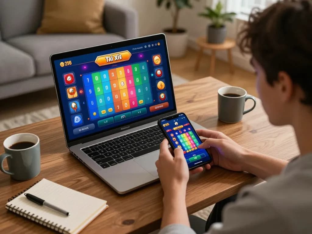Engaging with Tài Xỉu game on mobile app for an exciting online gaming experience at taixiuonlinego