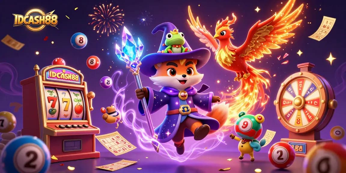 IDCASH88 offers thrilling gameplay with vibrant graphics and engaging slot elements for exciting wins.