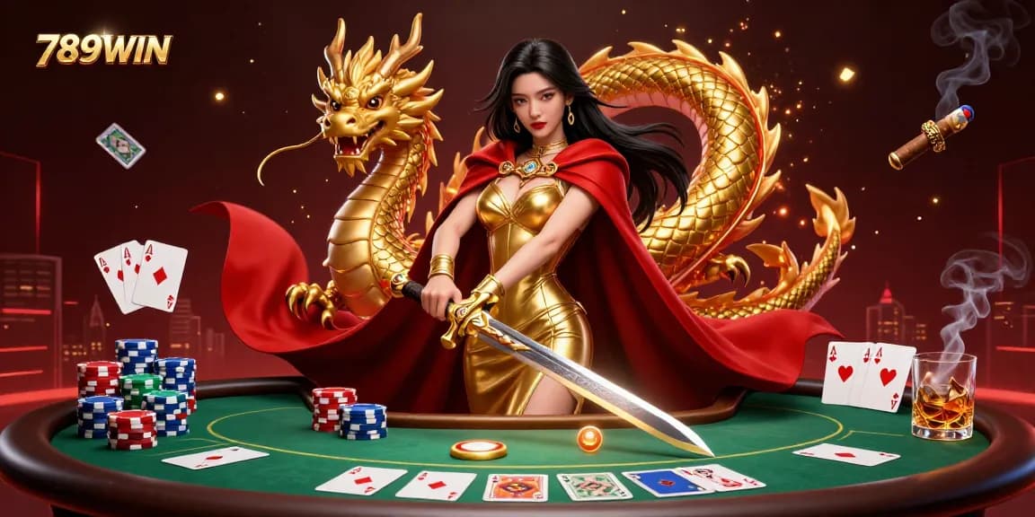Experience thrilling gameplay with 789WIN as you enjoy poker, vibrant characters, and dynamic casino elements.