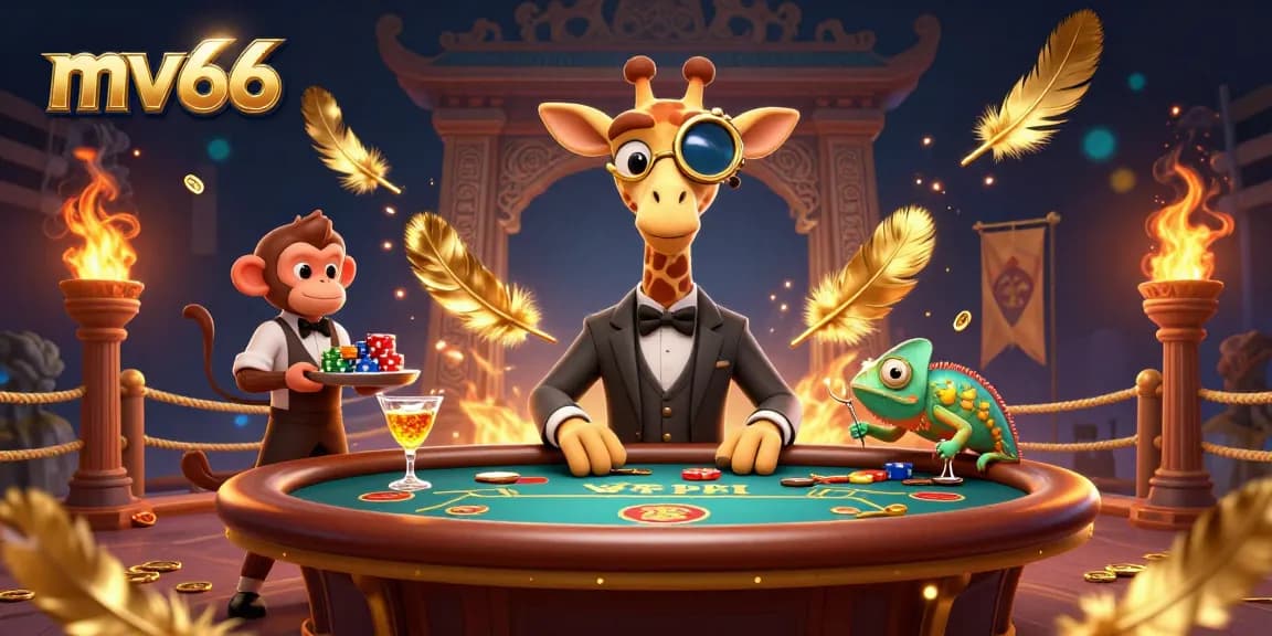 Experience thrilling action with mv66 as animated characters showcase thrilling casino moments.