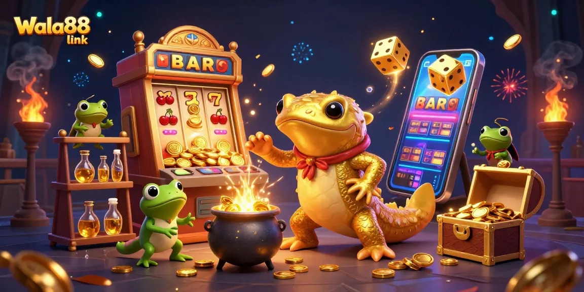 Experience thrilling gameplay with Wala88 link and vibrant casino elements bursting with excitement!