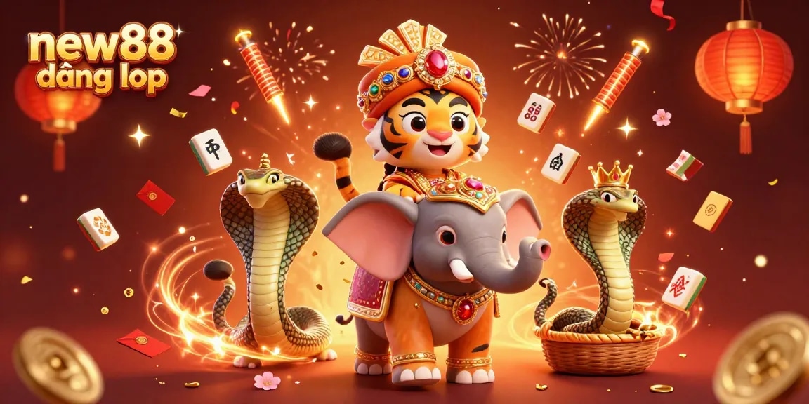 Experience the thrill of new88 đăng nhập with vibrant 3D casino characters and gameplay elements.