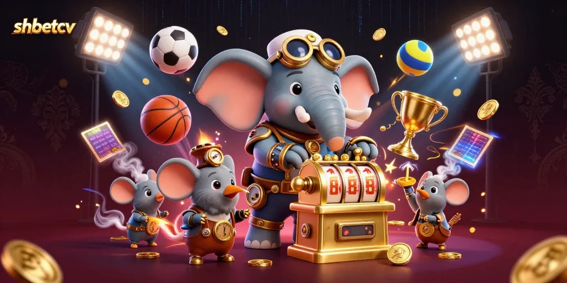 Experience engaging gameplay at shbetcv with steampunk themes illustrated in vibrant detail.