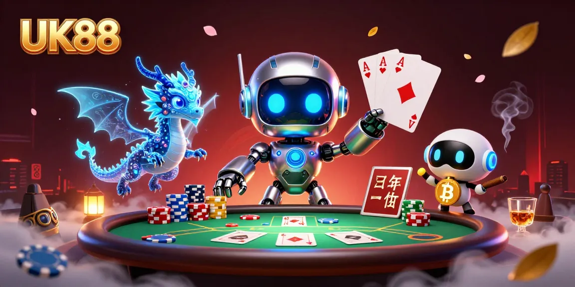 Engage players with UK88's vibrant online gaming experience featuring dynamic casino elements.