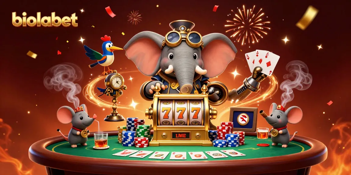Memenangkan jackpot di biolabet dengan mesin slot yang inovatif dan karakter menarik.
