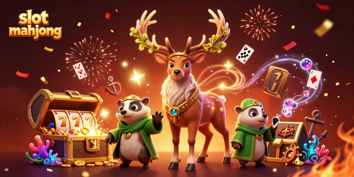 Experience thrilling gameplay with slot mahjong as the Celtic stag and wise badger embark on a mystical adventure.