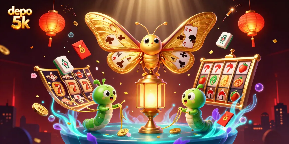 Play and win on the depo 5k slots with dazzling visuals and captivating themes
