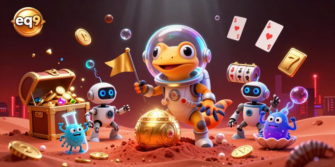 Spin to win at EQ9's exciting casino with games and bonuses galore!