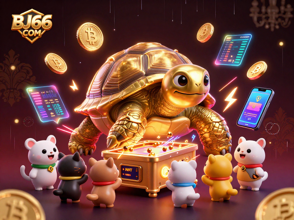 Experience thrilling betting at BJ66 COM with vibrant digital casino illustrations.