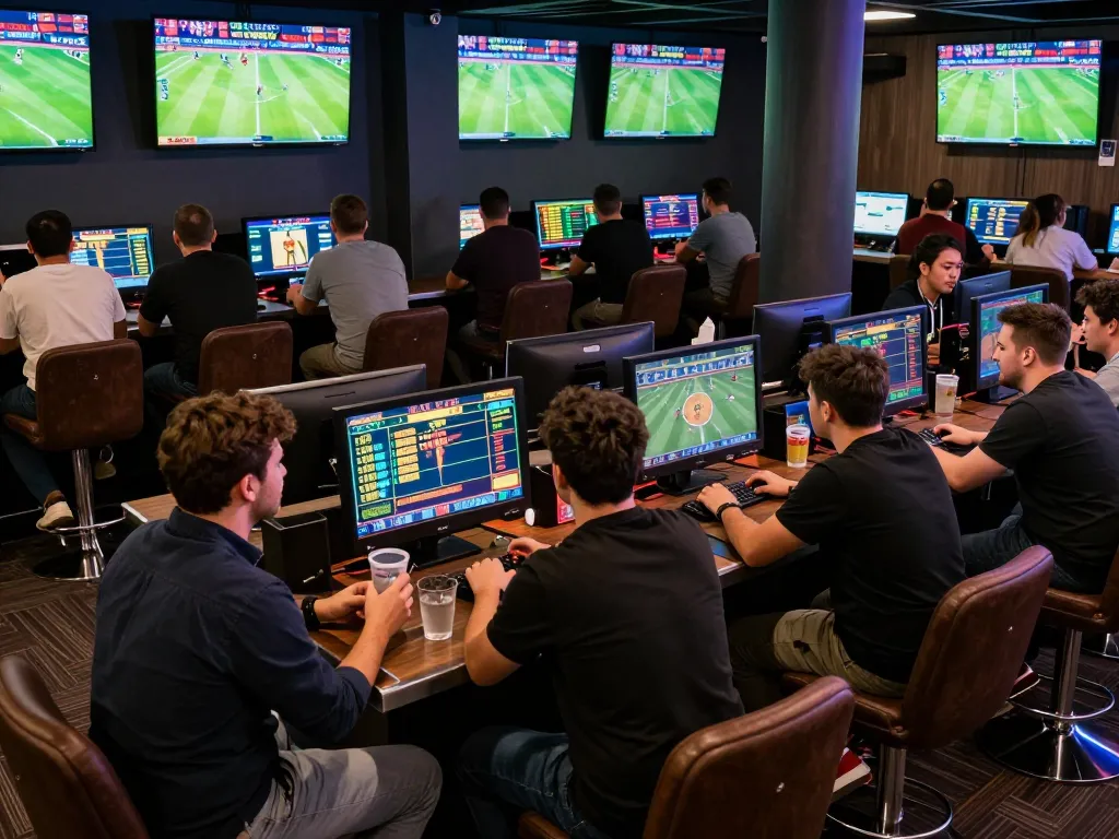 Experience live sports betting excitement at https://lc88.bio/ with engaged players and dynamic screens.