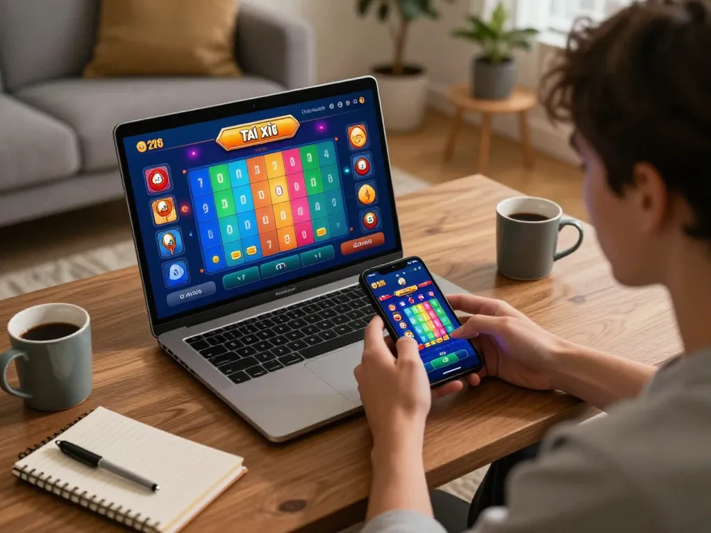 Engaging with Tài Xỉu game on mobile app for an exciting online gaming experience at taixiuonlinego