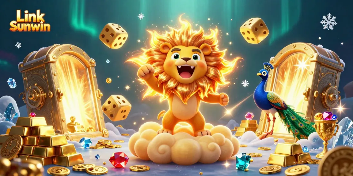 Experience the thrill of winning at Link Sunwin with rich casino treasures and vibrant graphics.