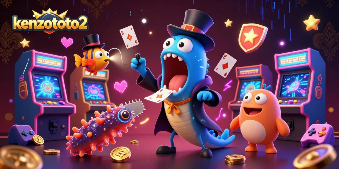 Kenzototo2 menampilkan permainan slot dengan simbol dan jackpot berwarna-warni yang menarik.