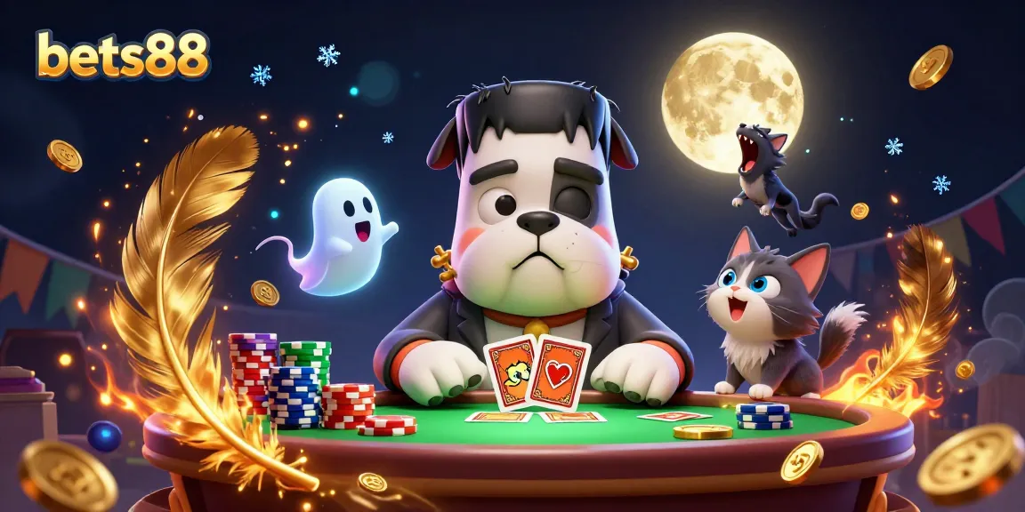 Experience thrilling bets88 gameplay with vibrant 3D casino characters and lively effects.