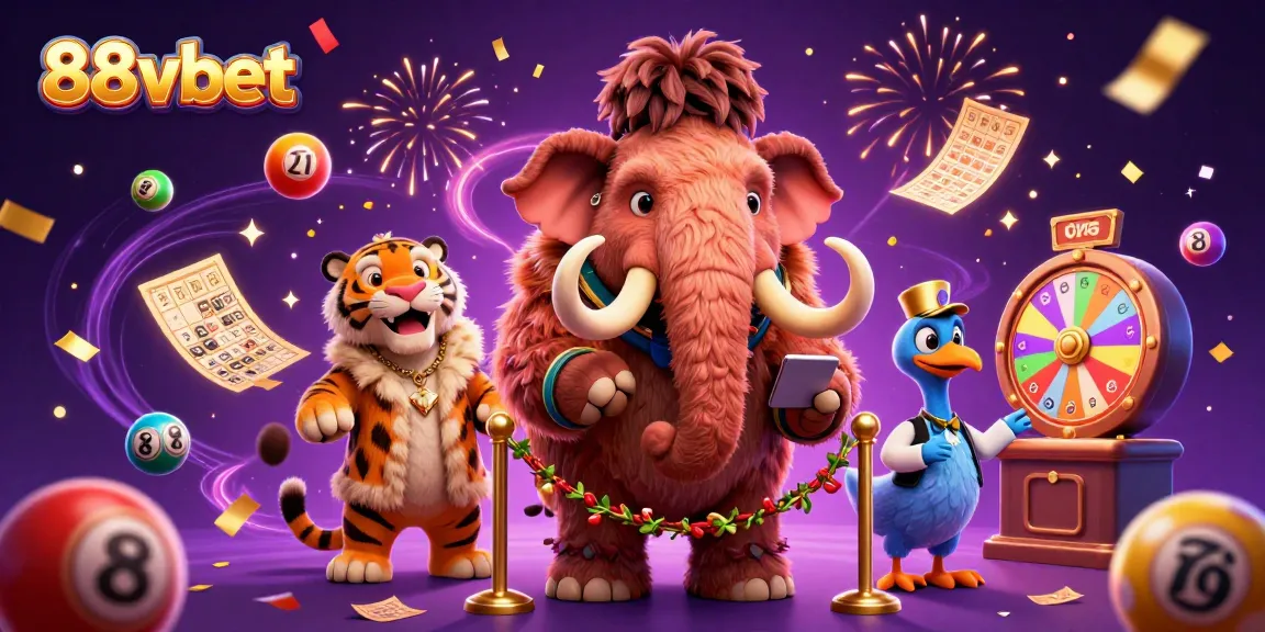 Experience vibrant gameplay with 88vbet's thrilling casino atmosphere featuring 3D characters.