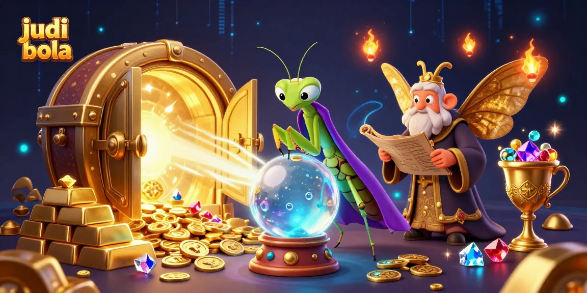 Experience judi bola action with mystical characters and treasures illuminating the casino scene.