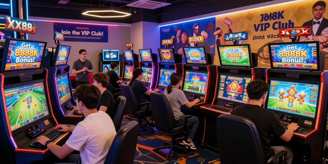 Immersive gaming experience at https://xx88.se.net/ featuring vibrant players engaging in exciting casino games.