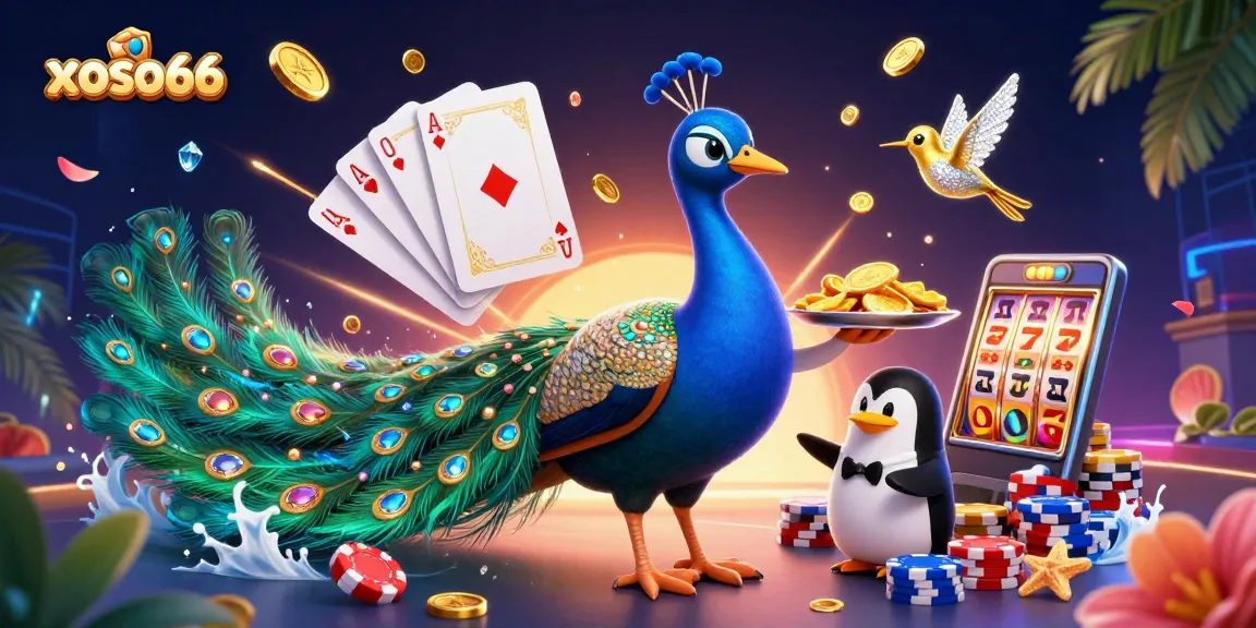 Engage in winning strategies at xoso66 with vibrant 3D casino characters and dynamic gaming elements.