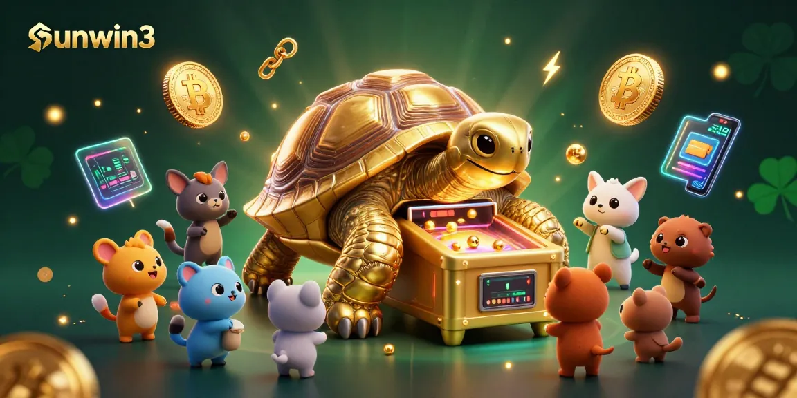 Experience the thrilling gameplay at sunwin3 with unique golden tortoise pinball machine and exciting crypto elements.