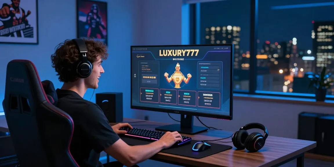 Kemenangan menggembirakan di LUXURY777 Situs Resmi Terbaru dalam suasana gaming modern.
