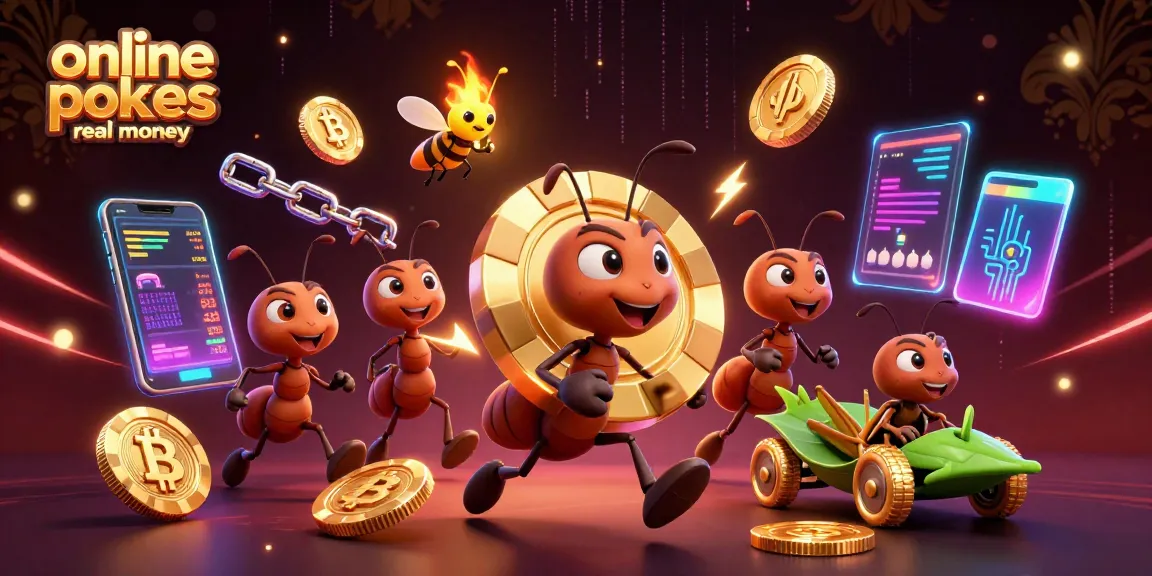 Spin and win with online pokies real money in an exciting gambling heist scene.