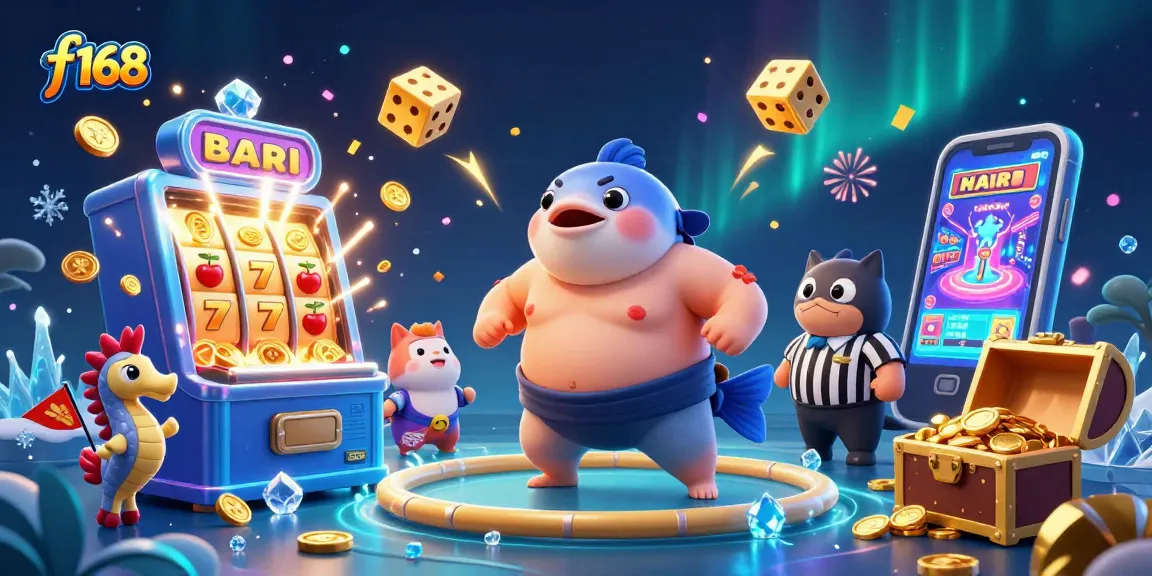 Experience vibrant gameplay at f 168 with dynamic casino elements in a captivating underwater scene.