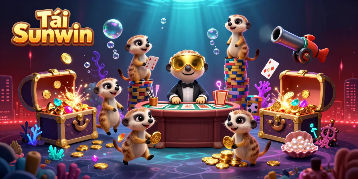 Tải Sunwin and enjoy the thrilling world of meerkat-led casino adventures full of vibrant gems and enticing games.